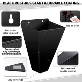 Kisotay flat-back design cone anchors securely to work surfaces