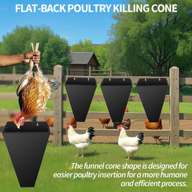 Kisotay heavy-duty steel cone side view reveals durable construction