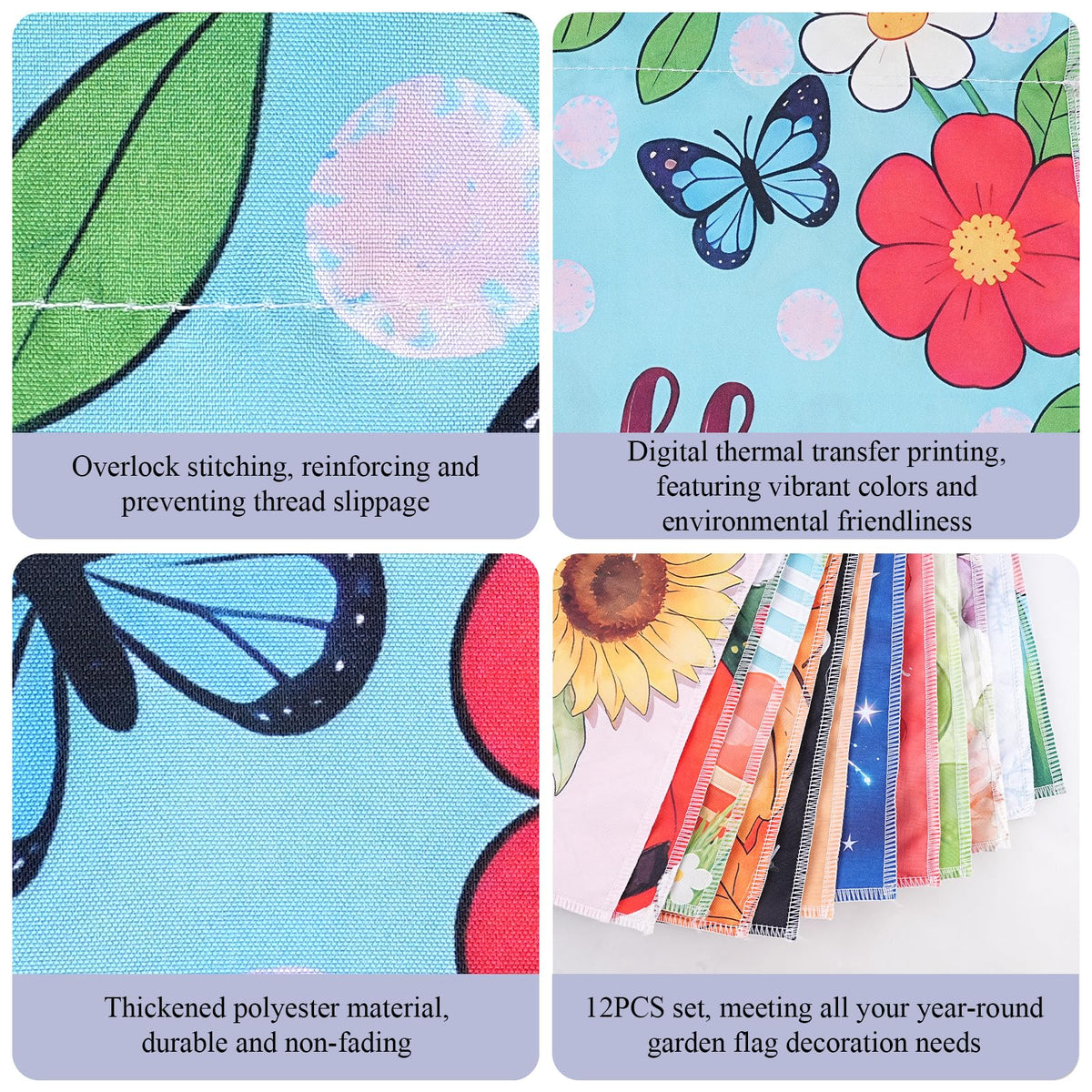 KissDate fall garden flag, cozy motifs and durable fabrics for autumn yards.