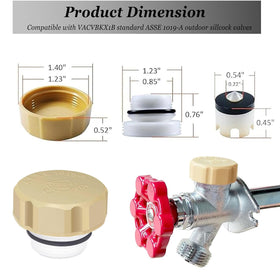 KISYONGUS easy installation tools and parts for replacing worn vacuum breakers