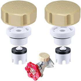 KISYONGUS vacuum breaker kit for exterior faucet installation, anti-siphon protection