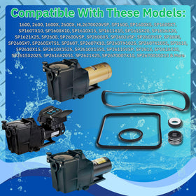 Kit King SPX1600TRA housing gasket detail for leak resistance