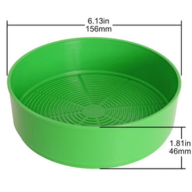 KITCHEN CROP hydrophobic irrigation system reduces seed clumping during germination.