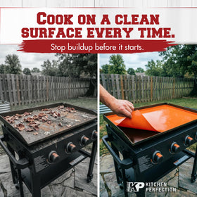 Kitchen Perfection durable silicone material ensures long-lasting resilience under heat.