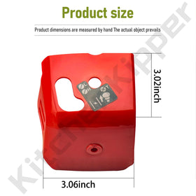 KitchenKipper air filter cover for 2-cycle tillers and trimmers, easy replacement and maintenance.