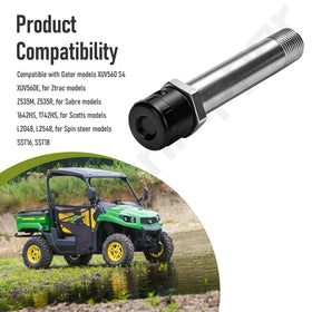 KitchenKipper AM131611 drain plug for D100–D170 tractors simplifies servicing.