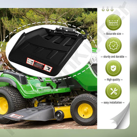 KitchenKipper AUC11996 in-use-on-john-deere image demonstrates quick mounting.