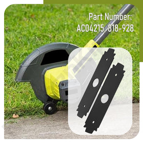 Serrated edge KitchenKipper edger blade ideal for edging along sidewalks and borders