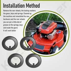 KitchenKipper installation guide image showing grease on springs and gears