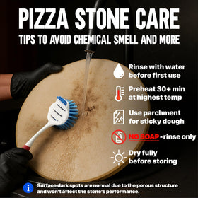 KitchenStar cordierite heat resilience withstands high temps