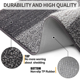 Kitinjoy mat with braided edges for long-lasting durability.