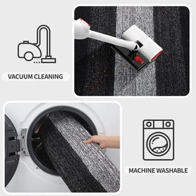 Kitinjoy machine-washable mat for easy upkeep and freshening