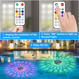 Kitloo includes remote and manual for quick setup
