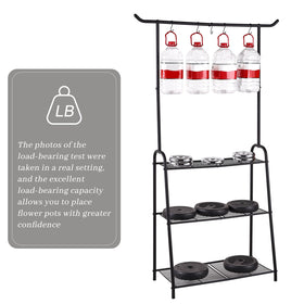 Kitsanery corner-display plant stand maximizes small-space corners.