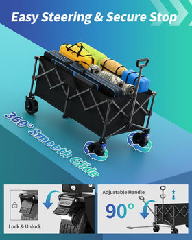 Kitsure wagon used for beach days, groceries, and camping trips