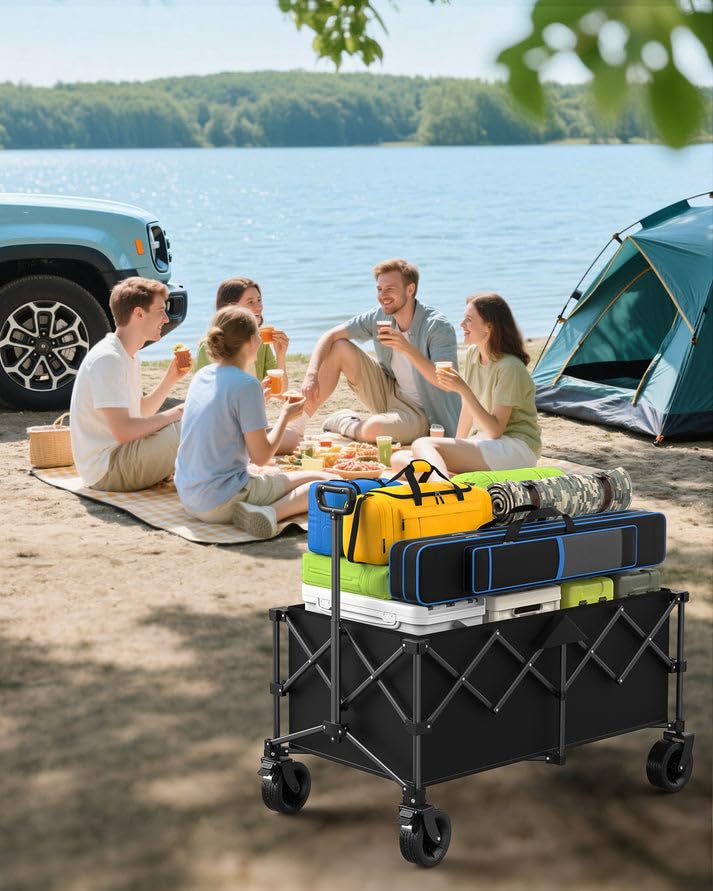 Kitsure folding mechanism folds quickly for easy setup and storage