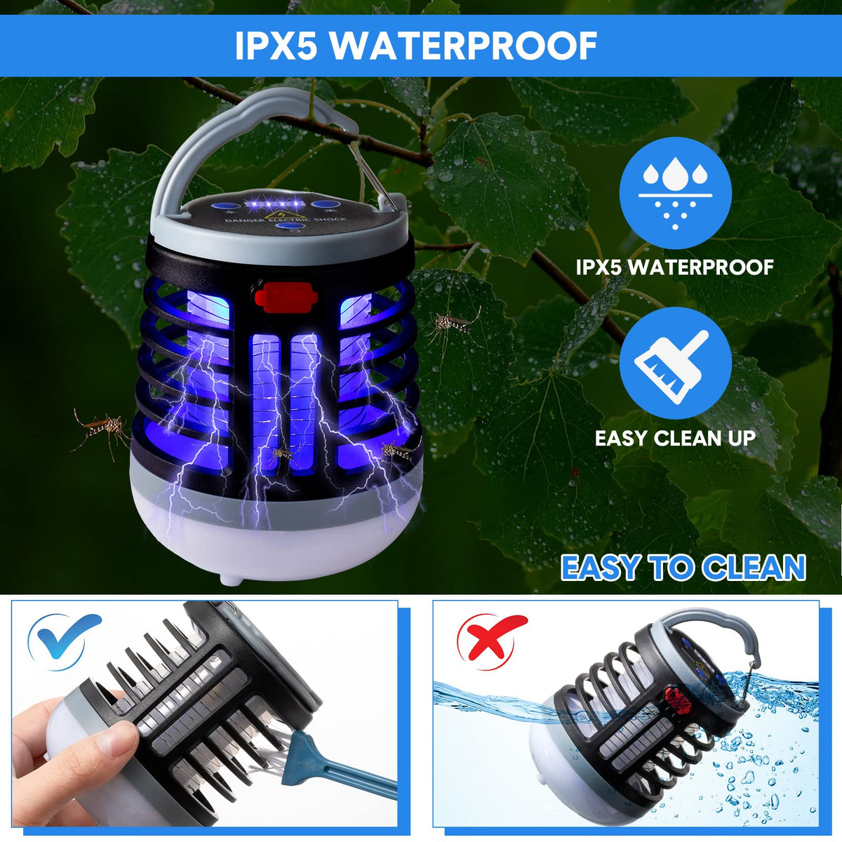 Kittmip ABS durable construction ensures long-lasting outdoor use.