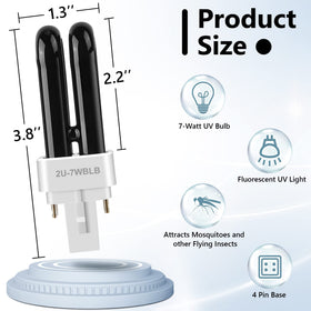 Kittmip Dynatrap-compatible bulbs deliver quick, easy upgrades for insect-attracting traps.