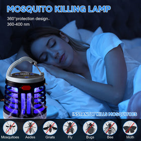 Kittmip emergency LED lantern mode provides light outdoors.
