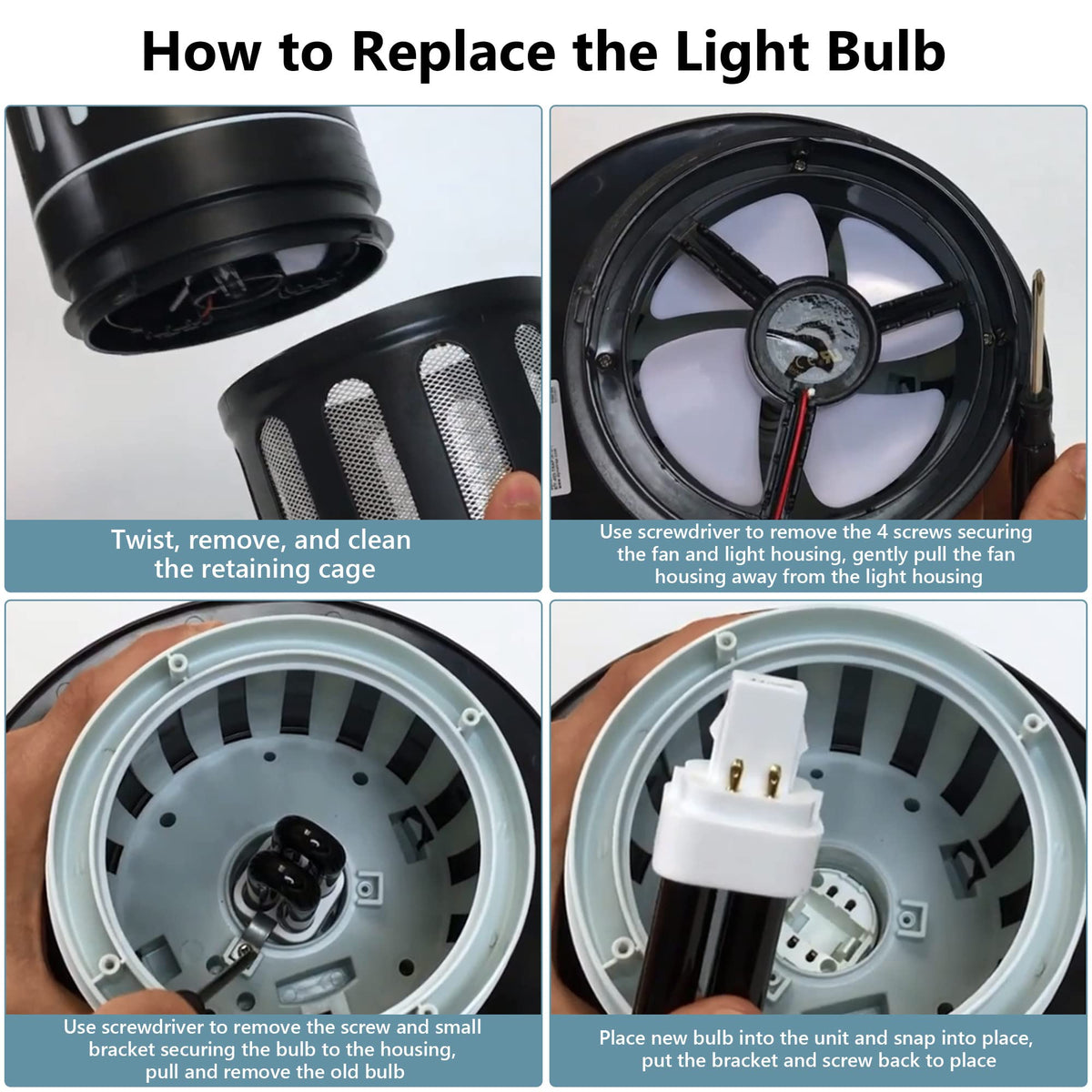 Kittmip long-life 41050 bulbs provide extended use.