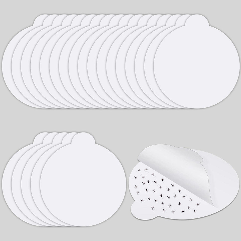 Kittmip round glue board ready for mosquito lamp traps ensures efficient pest capture.