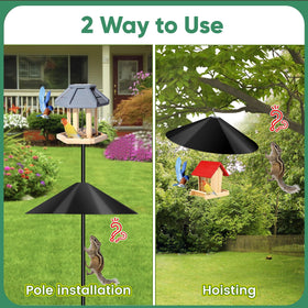 KITVONA ABS material is UV-resistant and durable outdoors.