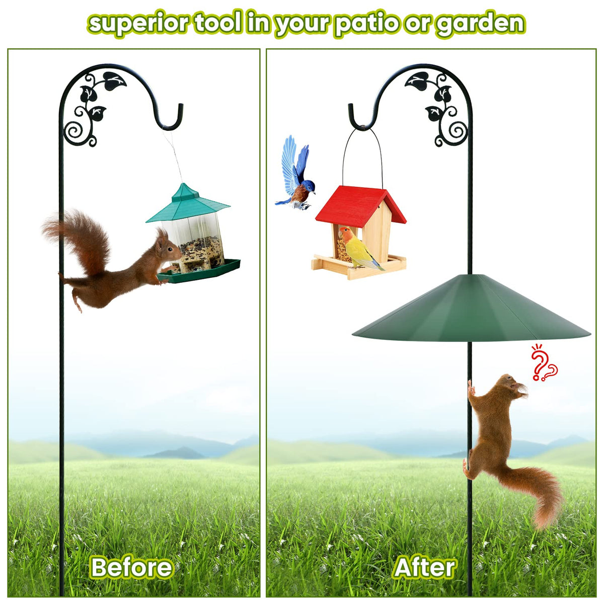 KITVONA UV resistant baffle withstands sun and rain