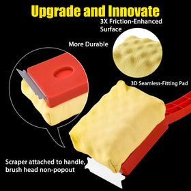 Kitwanda brush features a high-temperature aramid fiber layer for durability