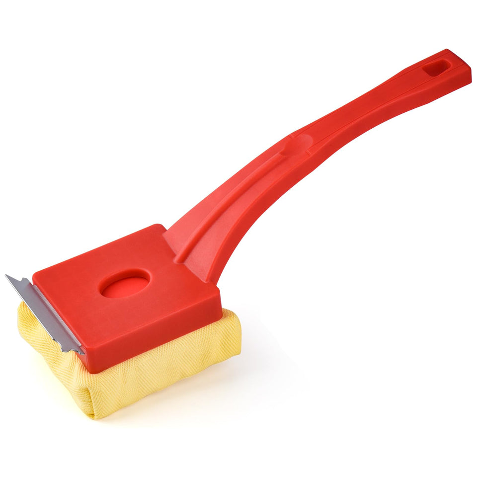 Kitwanda grill brush with bristle-free steam action for safe cleaning on grills
