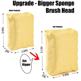 Kitwanda grill brush removable head for easy maintenance