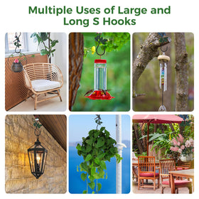 Kitwinney decorative hooks resist weather for outdoor use.
