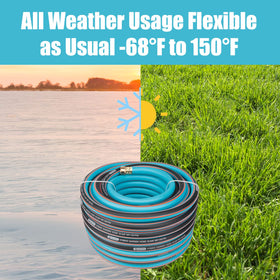 Kitys Fatch all-weather hose for outdoor watering year-round