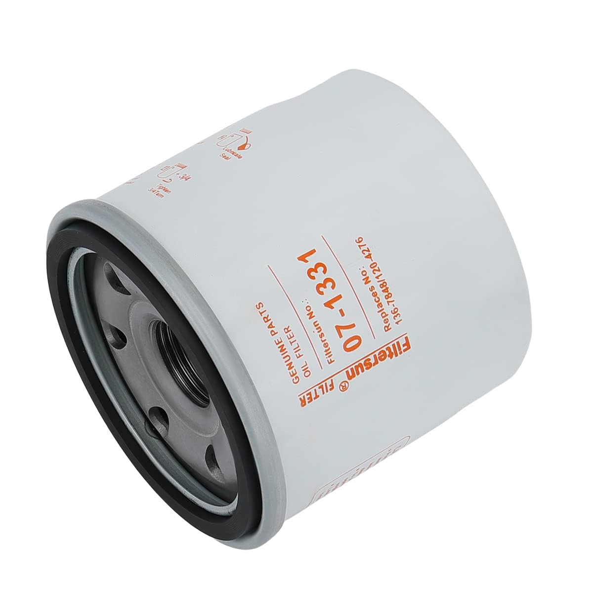 Kizut filter kit close-up compact and ready-to-install for mower maintenance