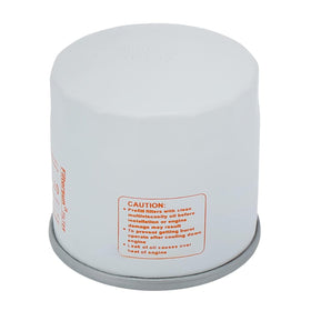 Kizut MX5000 SWX5000 oil filter close-up supports long mowing sessions