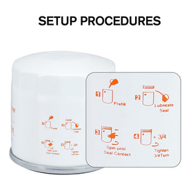 Kizut ZS4200 SW4200 oil filter close-up compatibility with Toro Z-Series