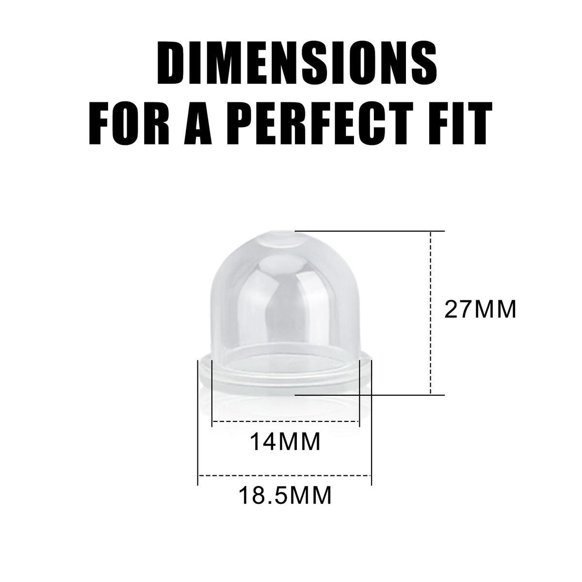 Kizut primer bulbs pack designed for quick engine starts and smoother operation.