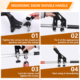 Durable plastic and metal construction withstands winter and summer use.