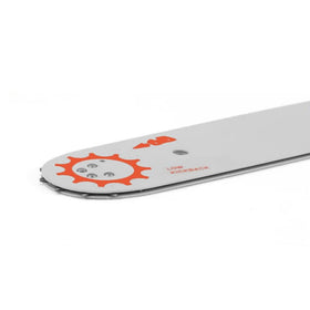 KKXXDBD 325 pitch guide bar designed for compatible chains.