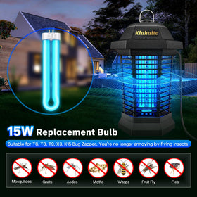 Klahaite 15W bulb for X3 outdoors zapper, replacement ready
