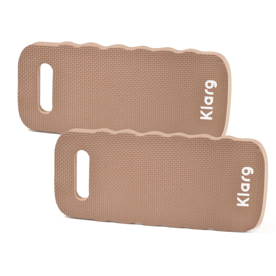 Klarg Garden Kneeling Pad close-up shows dense foam for cushioned kneeling.
