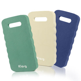 Klarg 3-pack kneeling pads set provides stable knee support for gardening.