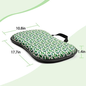 Klarg kneeling pad with water-resistant neoprene cover protects against moisture.
