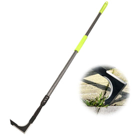 KLDOLLAR Crack Weeder with 48in handle eases crack weed removal.