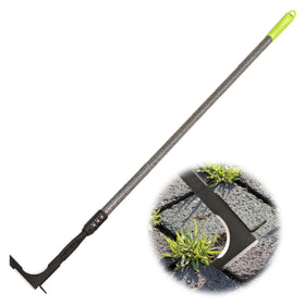 KLDOLLAR Crack Weeder with long handle for easy weed removal in tight gaps.