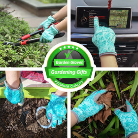 KLDOLLAR flexible breathable gloves keep hands cool during gardening.