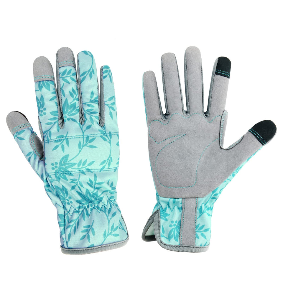 KLDOLLAR women's thorn-proof gardening gloves protect hands during pruning and weeding with secure grip.