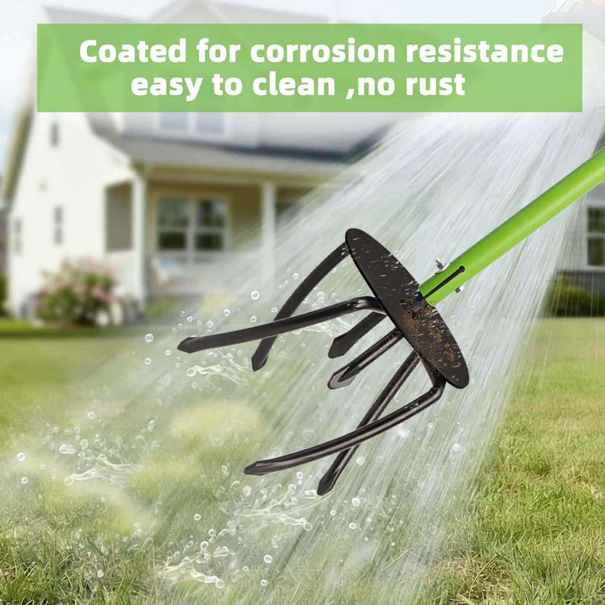 KLDOLLAR compact hand tiller ready for quick garden tasks