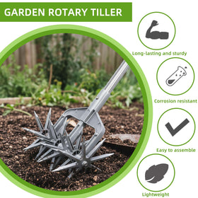 KLDOLLAR Aluminum alloy tines stay durable through heavy use