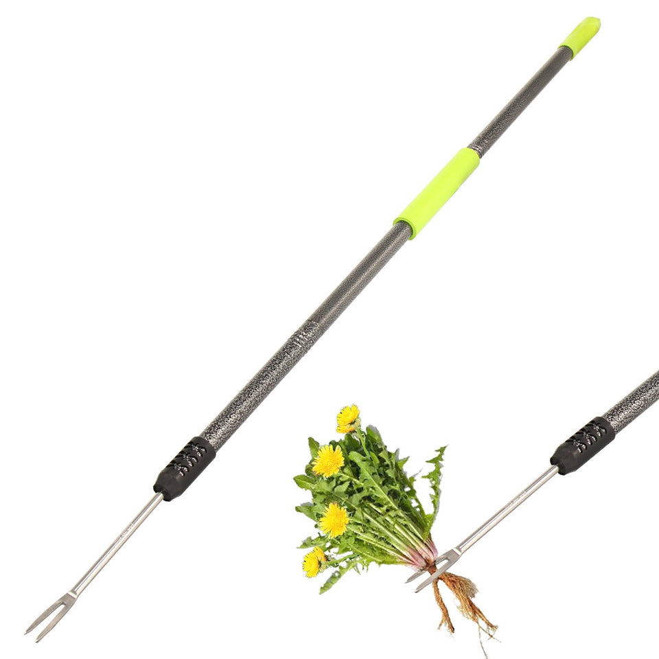 KLDOLLAR weed puller with 48-inch foam grip for easier weeding and back-friendly use.