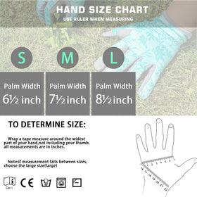 KLDOLLAR yard gloves versatile for pruning, digging, and planting projects.